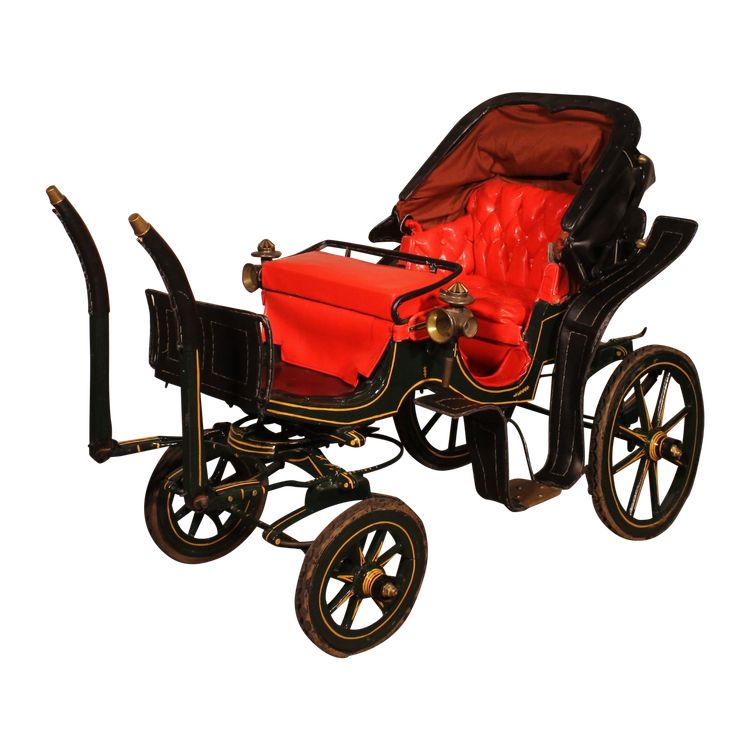 calèche pour enfant réplique d'une calèche milord