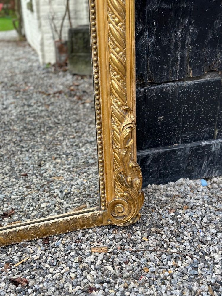 Louis XV Style Mirror Or Trumeau Circa 1880