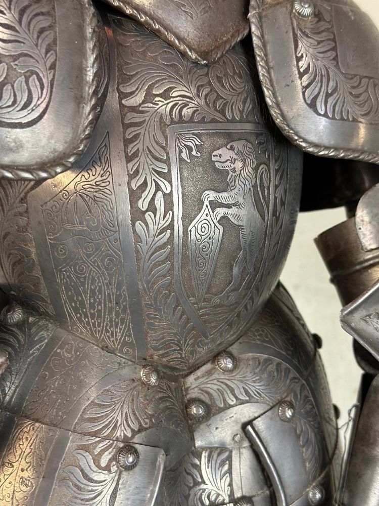 Miniature Armor Model, Toledo 19th Century