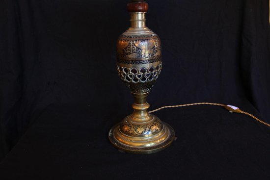 Lamp with Persian decoration, Late 18th Century