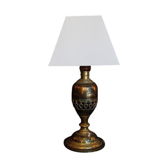 Lampe à Décor Persan, Fin XVIIIe Siècle