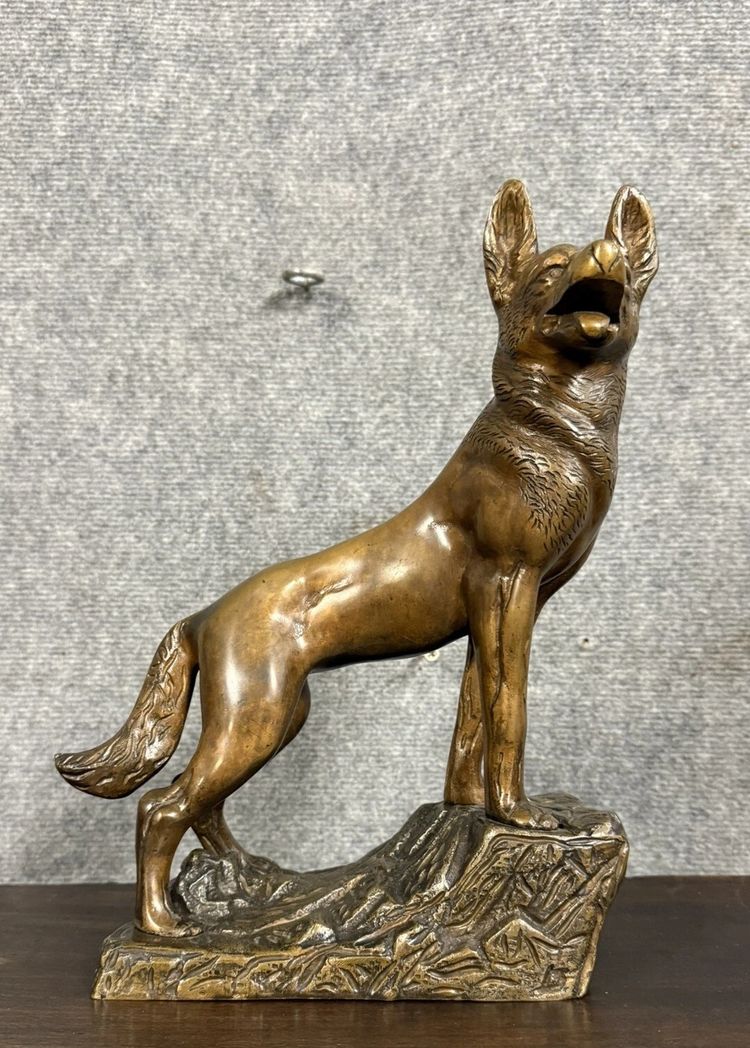 D'après Louis-Albert CARVIN (1875-1951) : Sculpture en bronze époque Napoléon III