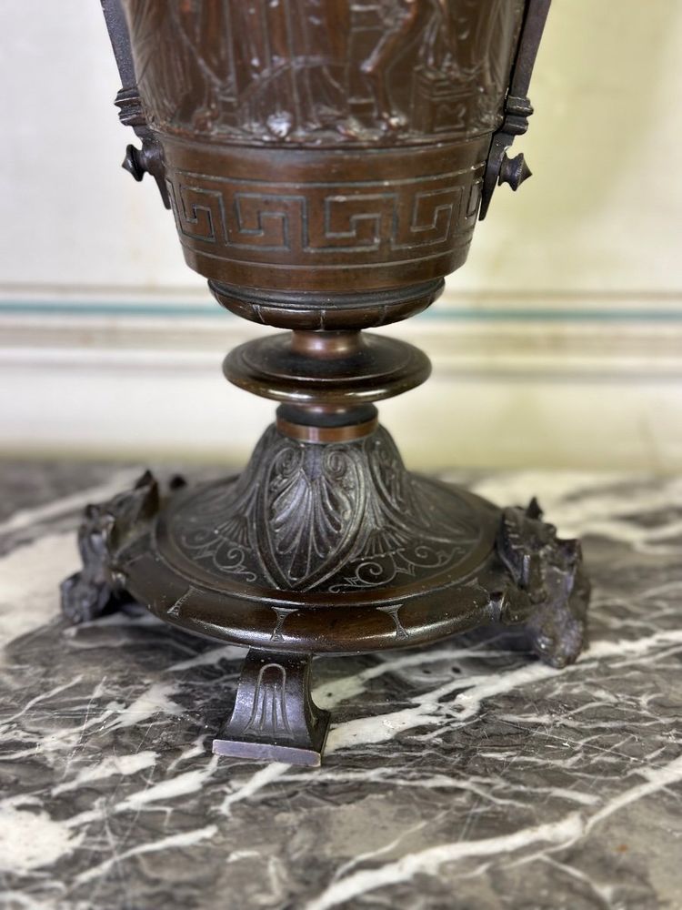 Bronze Vase In The Antique Style, France About 1880