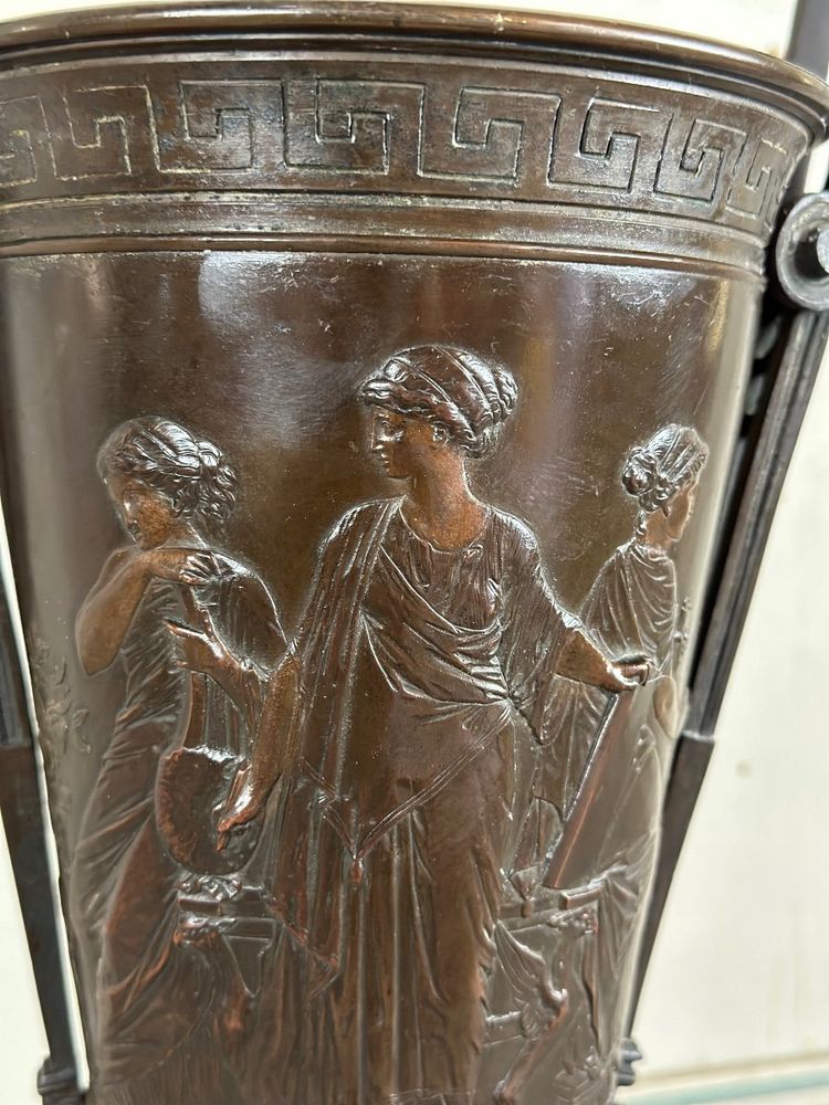 Bronze Vase In The Antique Style, France About 1880