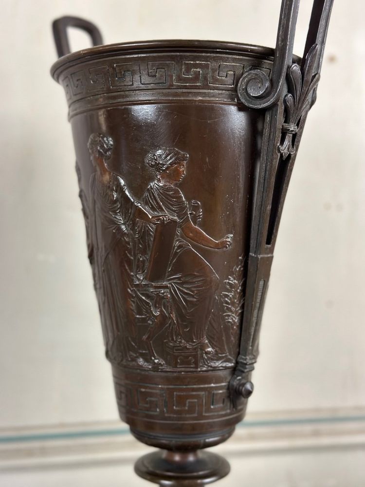 Bronze Vase In The Antique Style, France About 1880