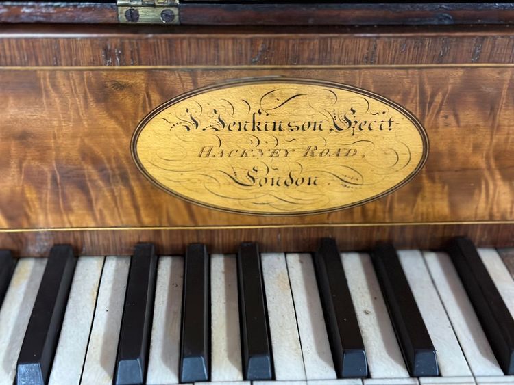 Mahogany Piano Table, J Jenkinson in London, Before 1780