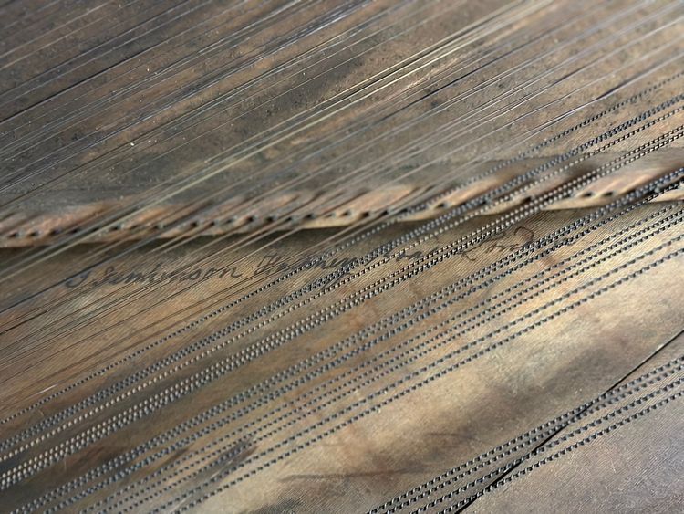 Mahogany Piano Table, J Jenkinson in London, Before 1780