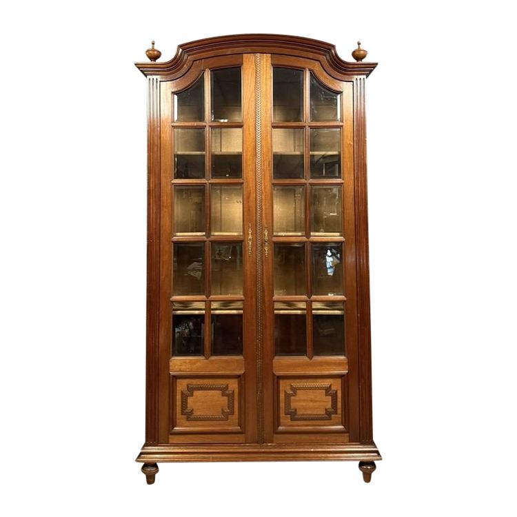 Bibliothèque style Louis XVI en acajou 