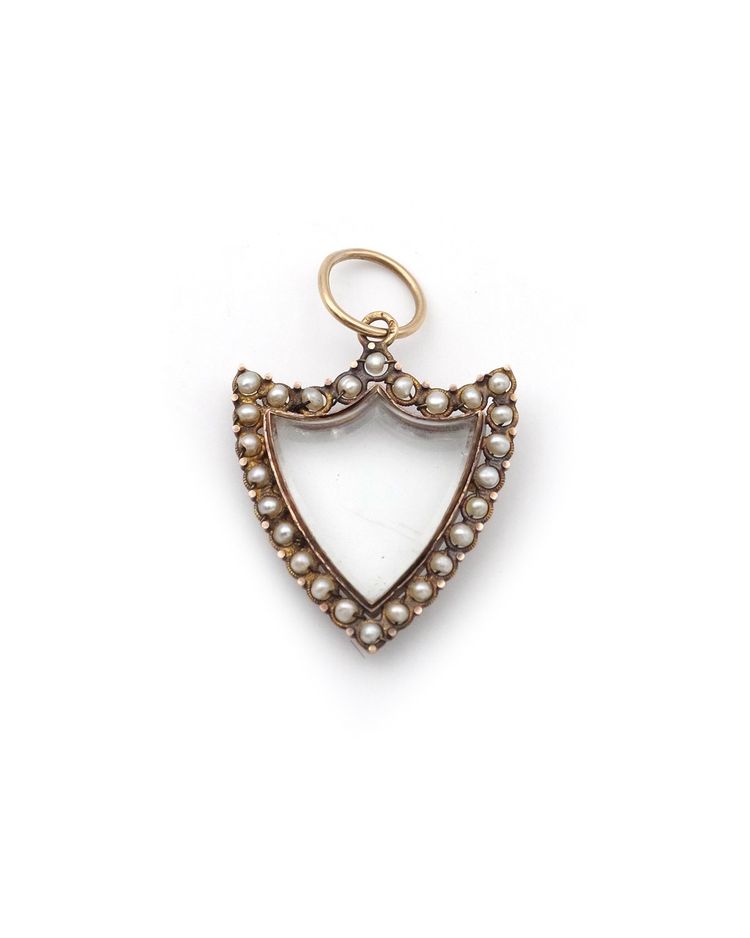 Pendentif médaillon porte-photo écusson Napoléon 1er en or 18k, Médaillon 1er Empire