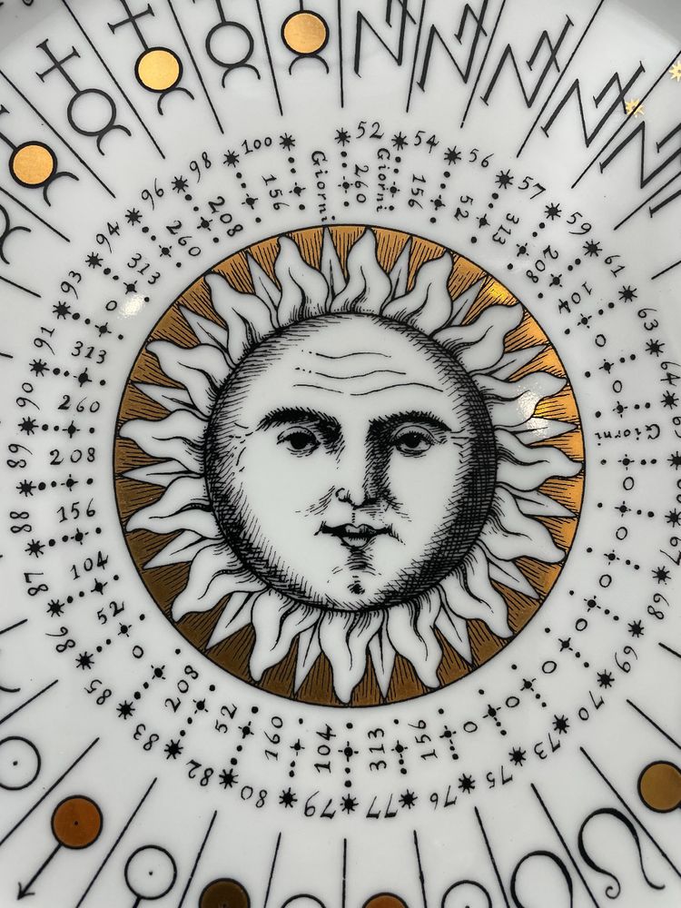 Astronomici plate by FORNASETTI MILANO