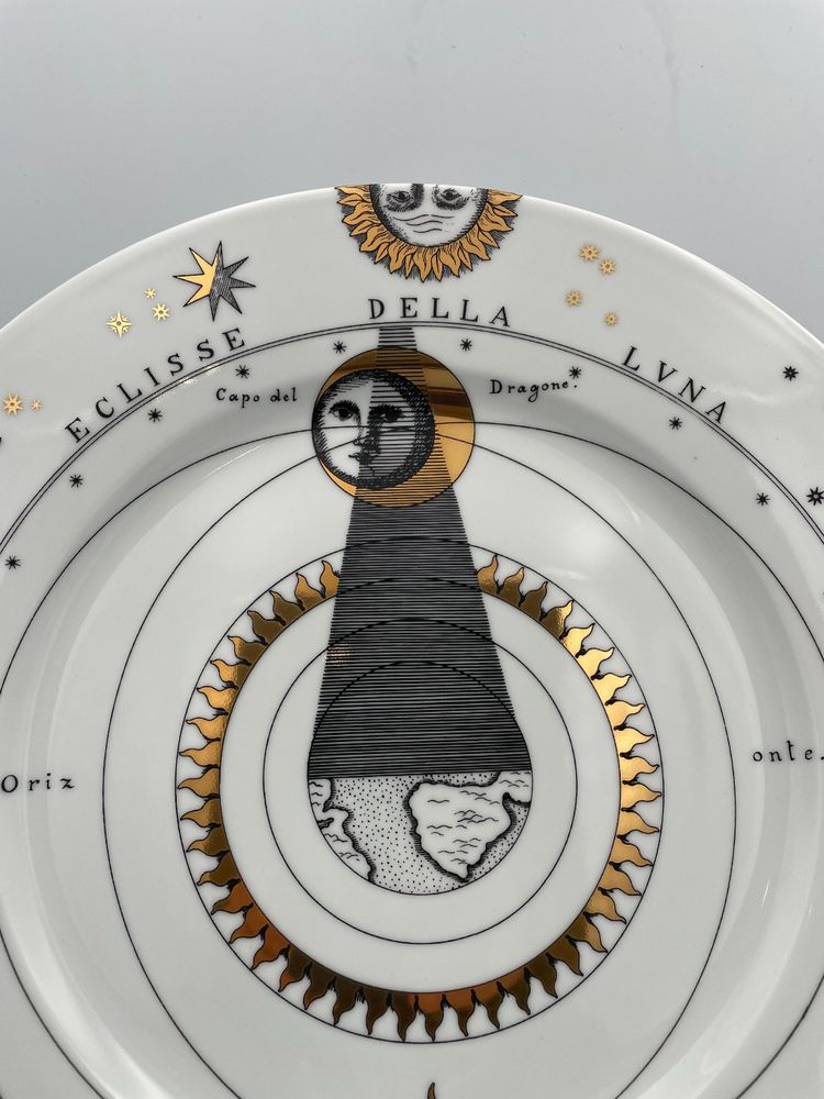 Astronomici plate by FORNASETTI MILANO