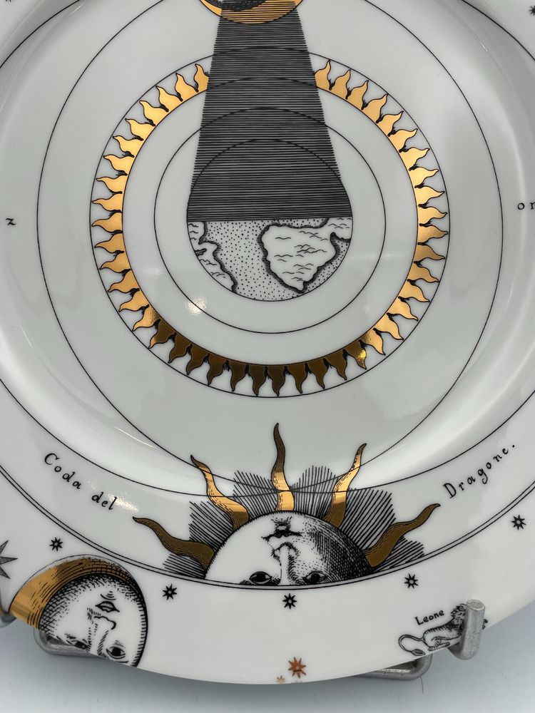 Astronomici plate by FORNASETTI MILANO