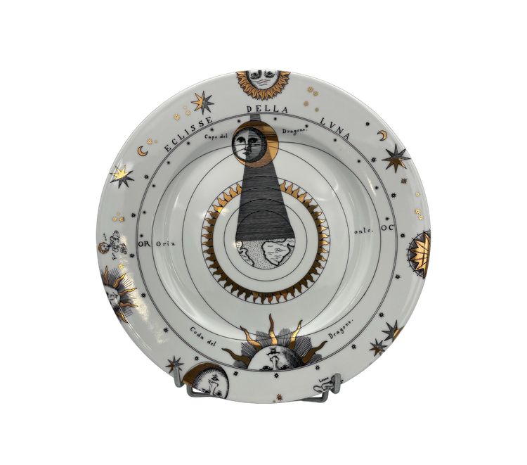 Astronomici plate by FORNASETTI MILANO