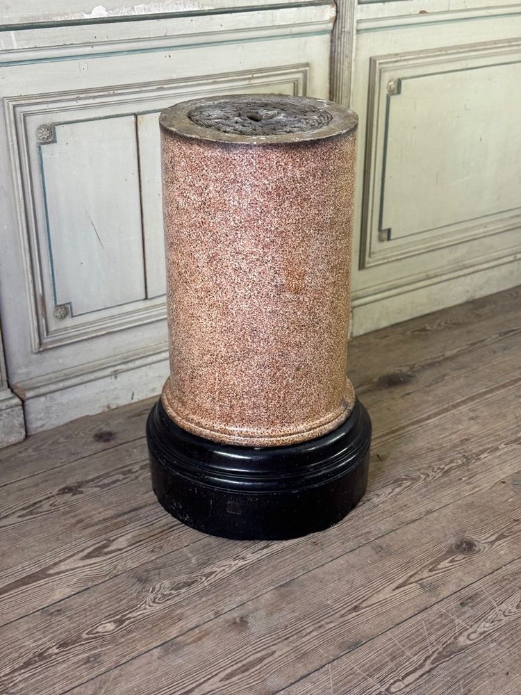 Colonne En terre cuite  émaillée Hescombe and Co