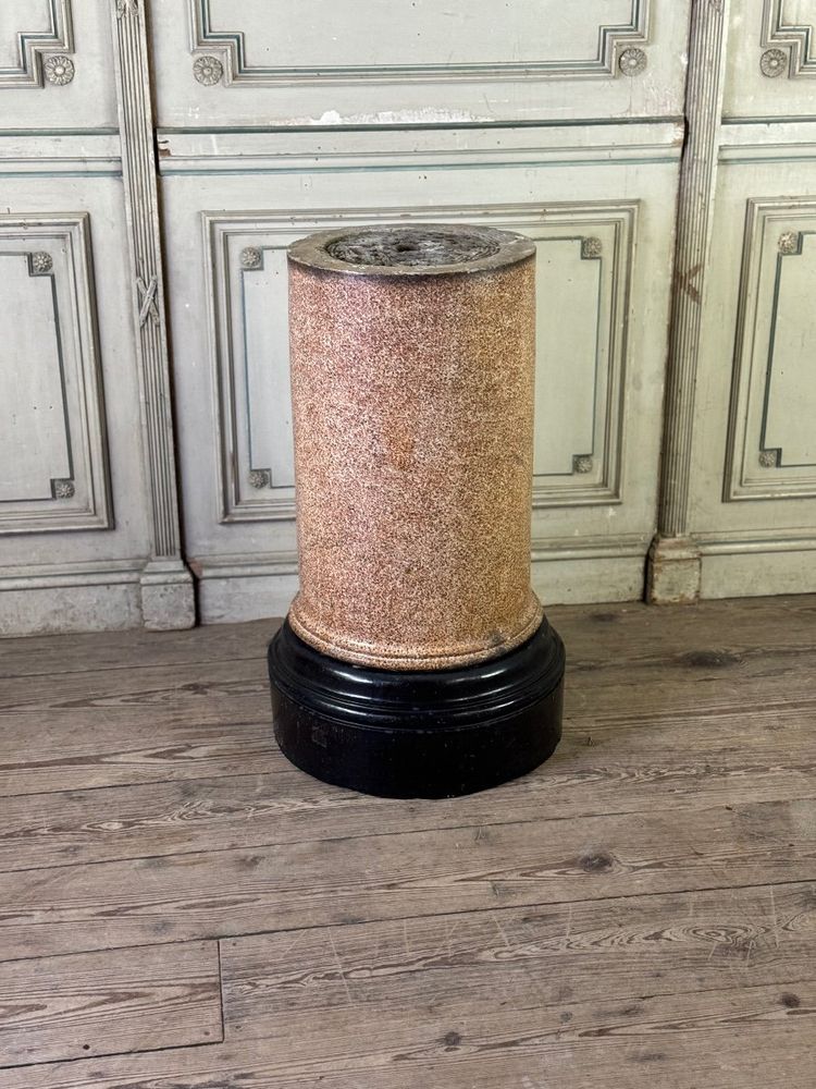 Colonne En terre cuite  émaillée Hescombe and Co