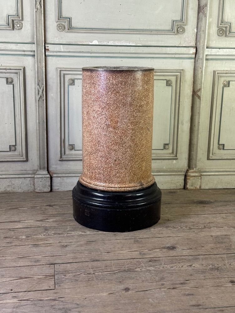 Colonne En terre cuite  émaillée Hescombe and Co