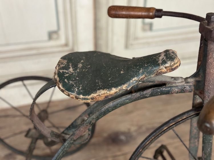 Tricycle D’enfants En Fer Forgé, Vers 1900