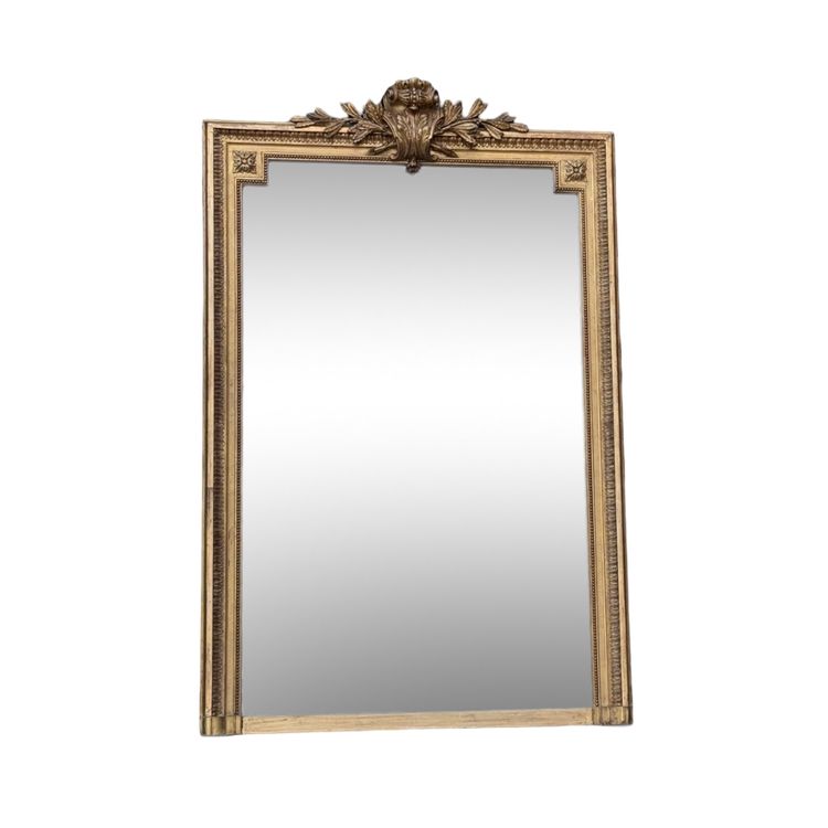 Specchio in legno dorato stile Luigi XVI Circa 1880