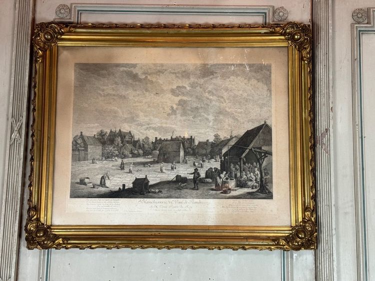 Suite De 4 Gravures, Retirage XIXème, Très Beaux Cadres Napoléon III