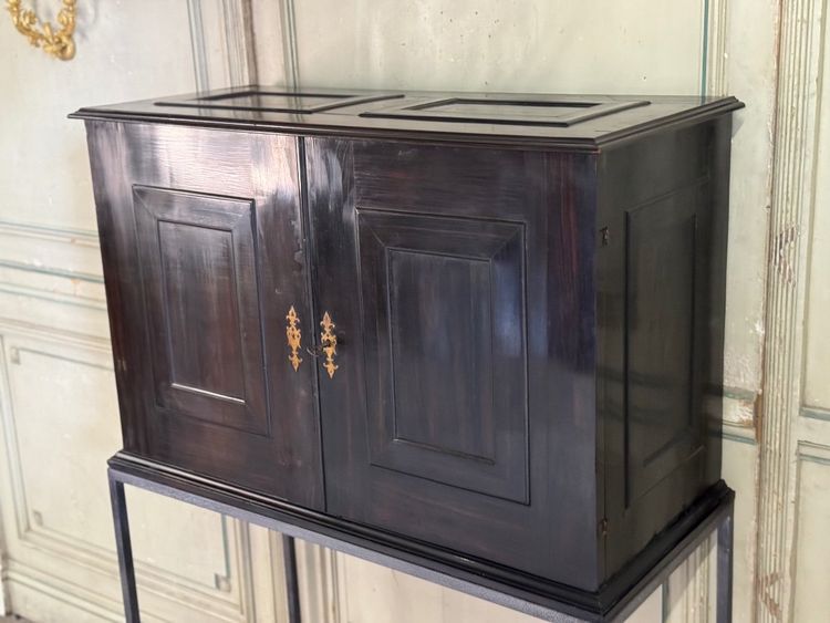 Antwerp Cabinet in Ebony and Bone, 17th Century