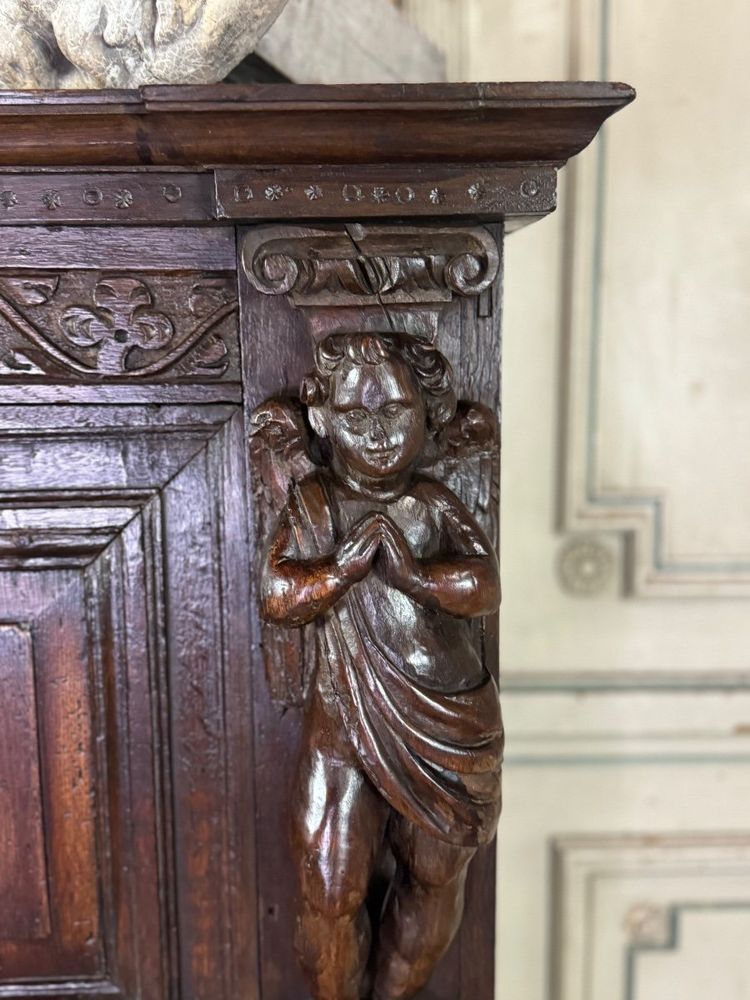 Renaissance credenza, Dressoir-cabinet, Netherlands, 17th century