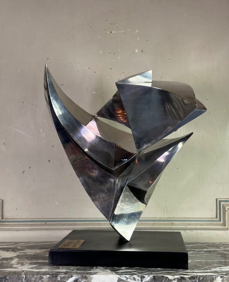 Scultura in acciaio, Janos Maróti, Ungheria, 1984