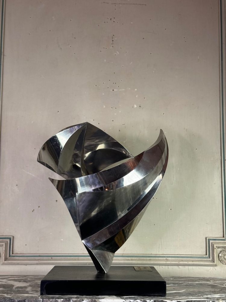 Scultura in acciaio, Janos Maróti, Ungheria, 1984