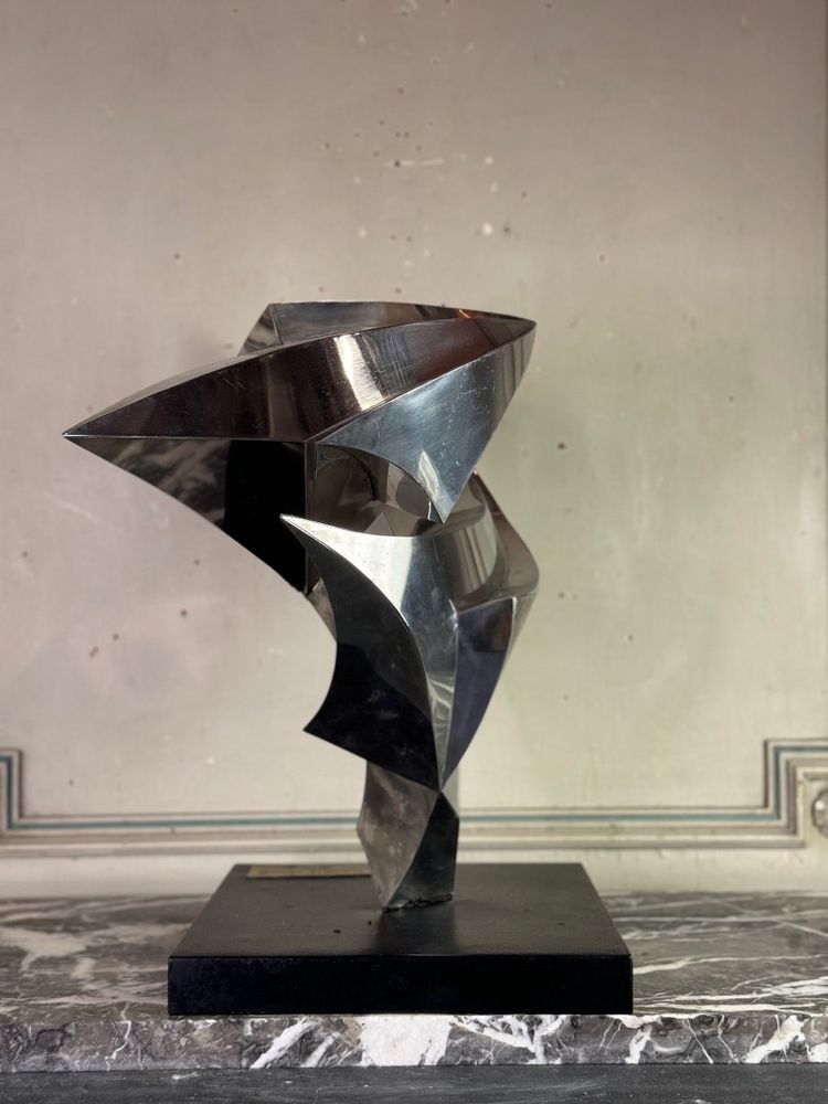 Scultura in acciaio, Janos Maróti, Ungheria, 1984