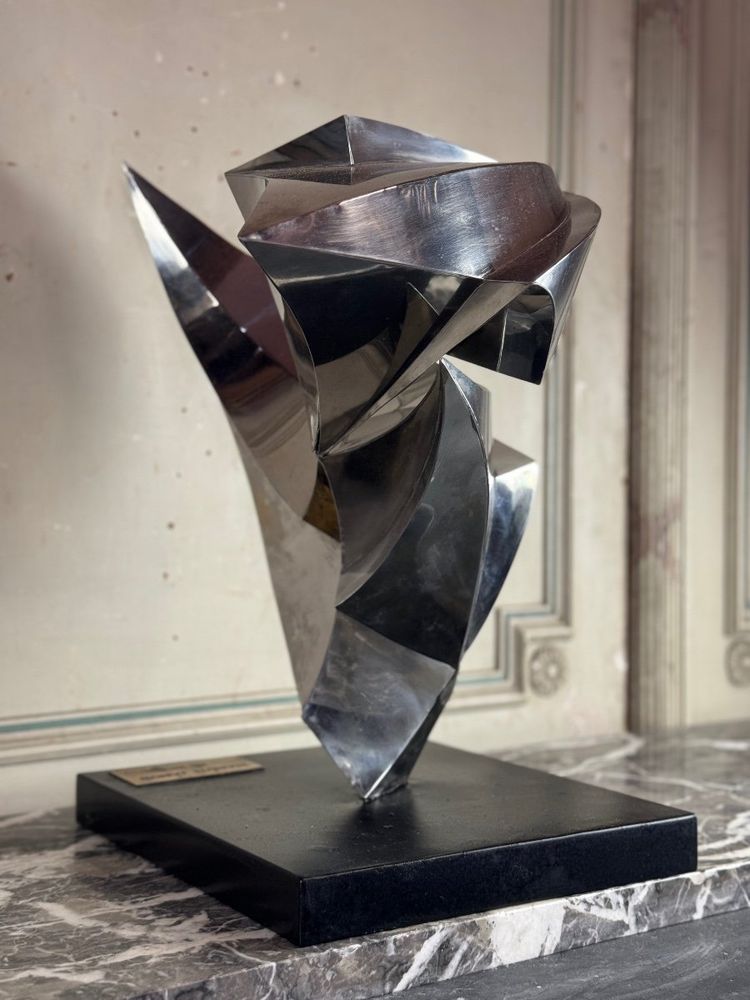 Scultura in acciaio, Janos Maróti, Ungheria, 1984