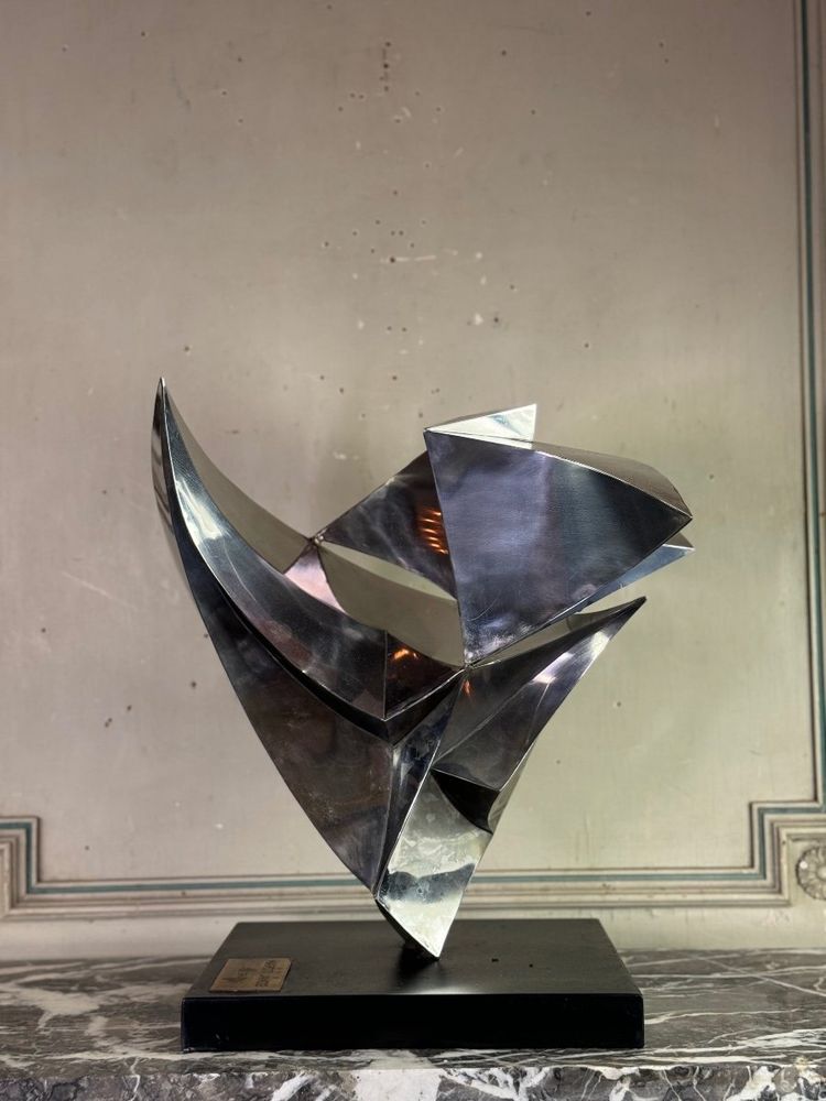 Scultura in acciaio, Janos Maróti, Ungheria, 1984