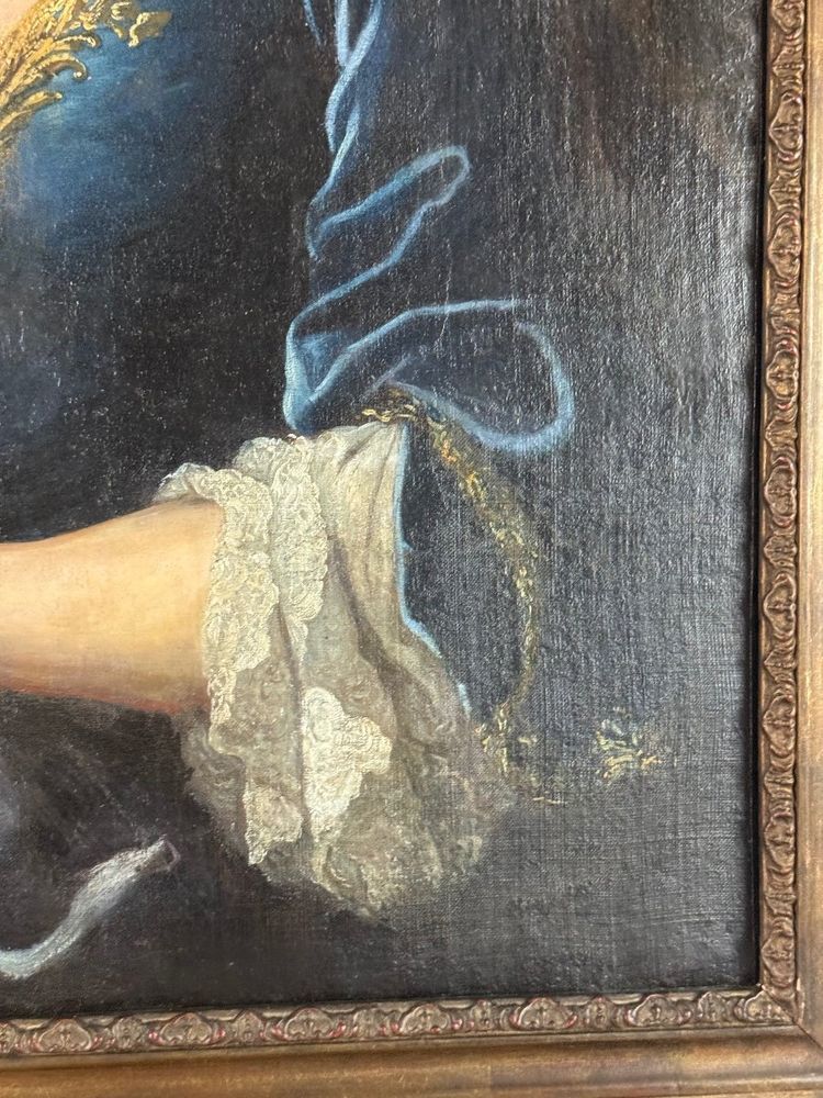 Portrait of a Lady of Quality, Oil on Canvas, 18th Century