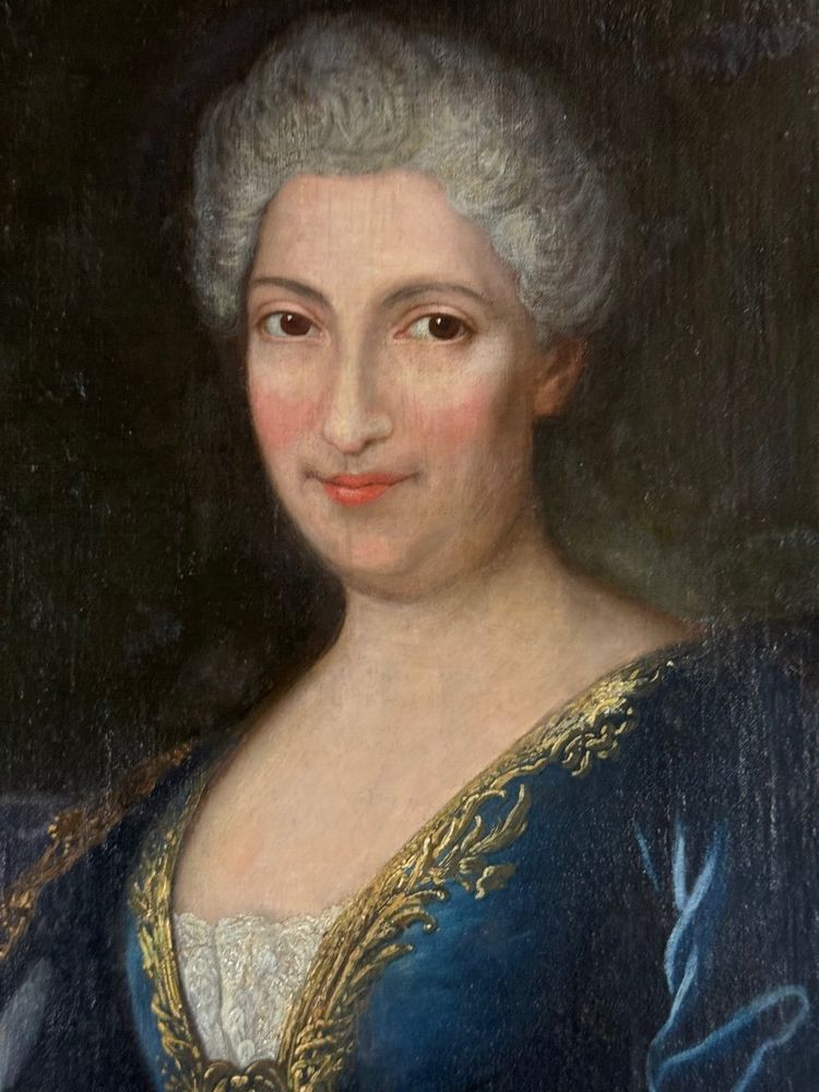 Portrait of a Lady of Quality, Oil on Canvas, 18th Century