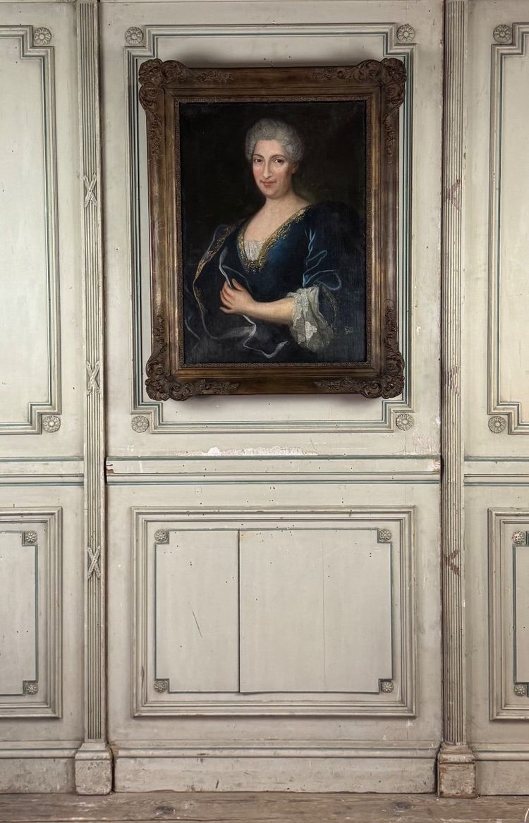 Portrait of a Lady of Quality, Oil on Canvas, 18th Century
