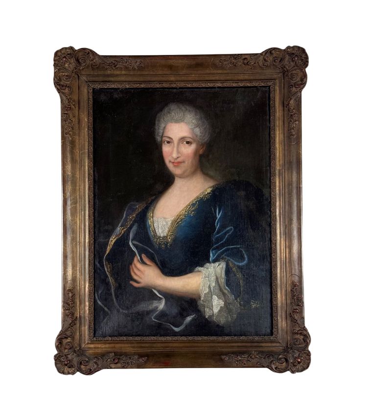 Portrait of a Lady of Quality, Oil on Canvas, 18th Century