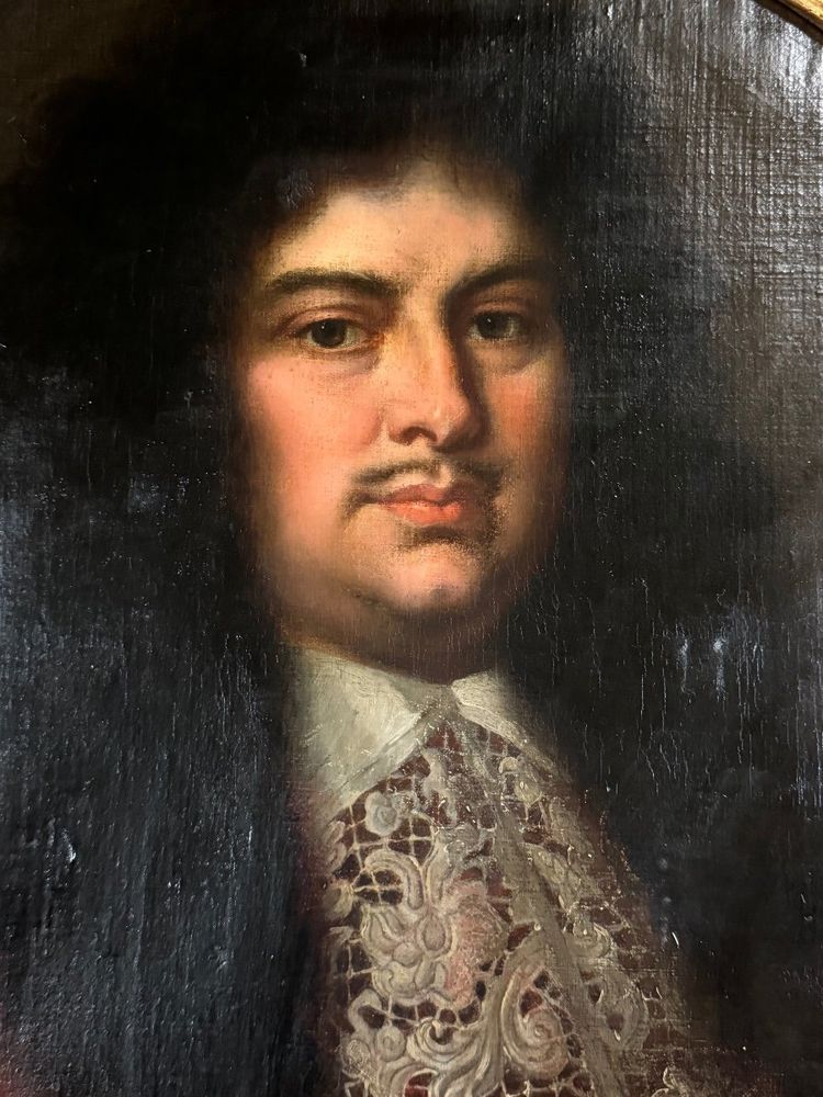 Portrait of a Gentleman, Oil on Canvas, Early 18th Century