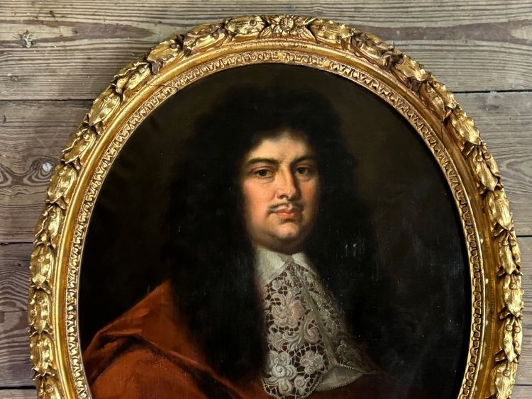 Portrait of a Gentleman, Oil on Canvas, Early 18th Century