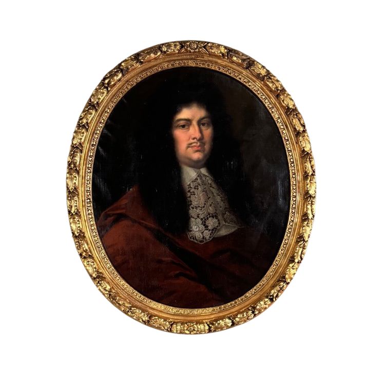Portrait of a Gentleman, Oil on Canvas, Early 18th Century