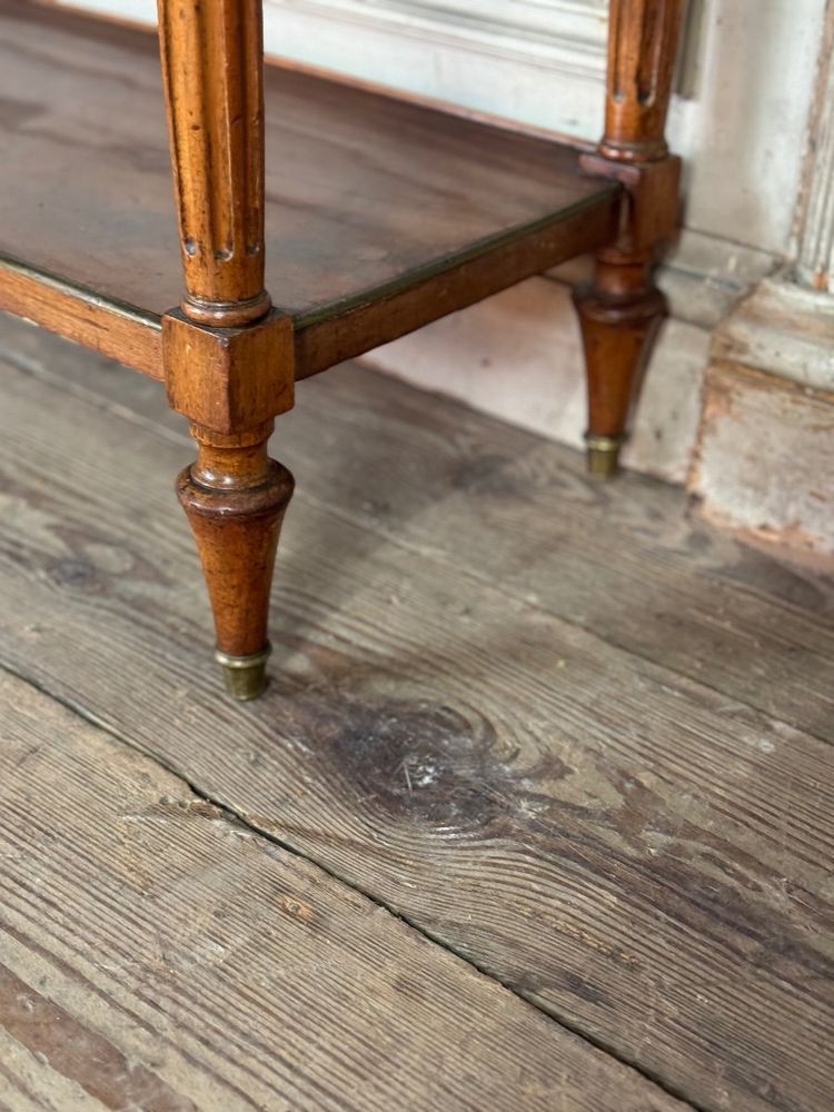Console En Acajou Louis XVI, XVIIIème siècle