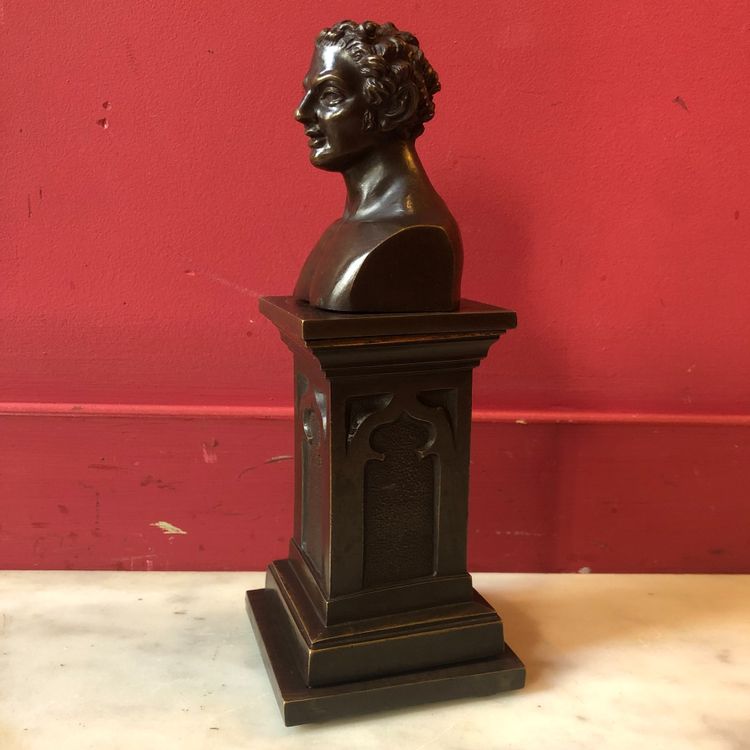 Busto di fauno, metà del XIX secolo