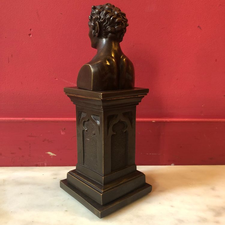 Busto di fauno, metà del XIX secolo