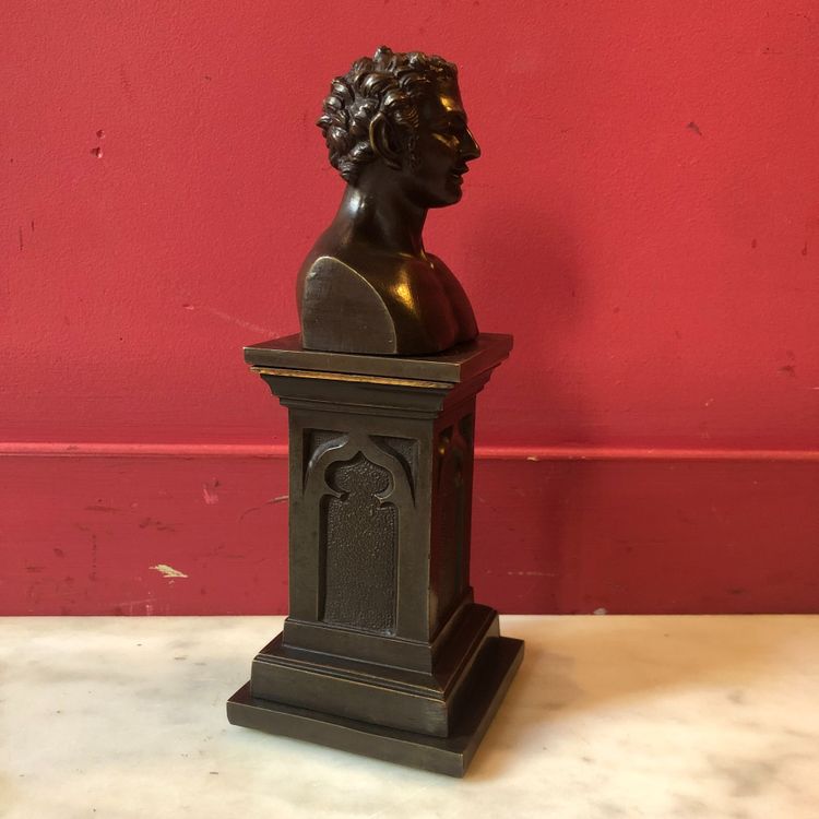 Busto di fauno, metà del XIX secolo