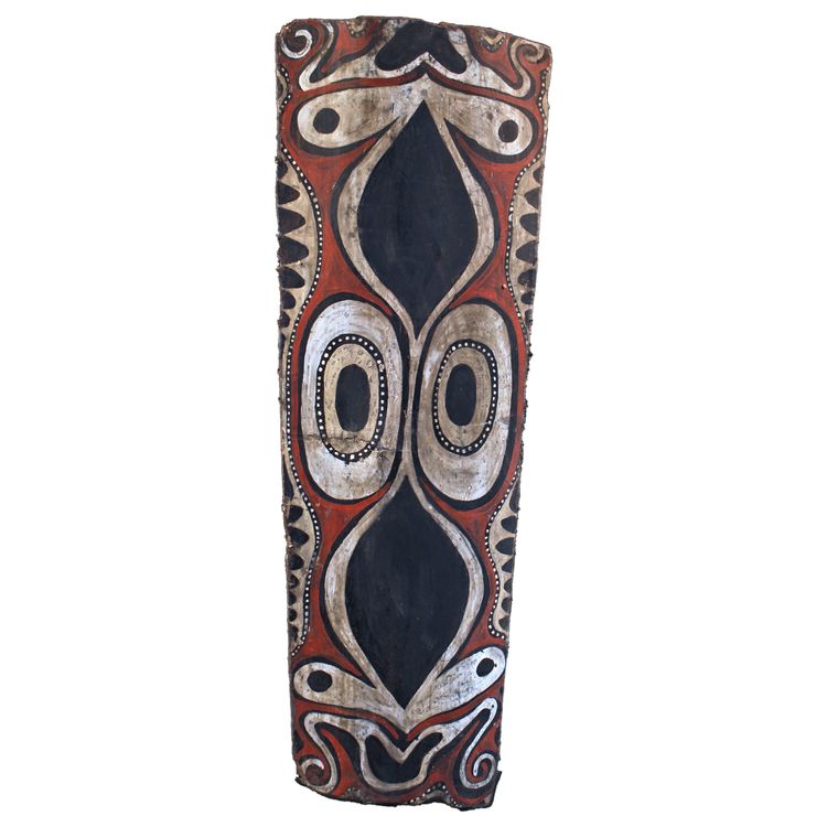 Ecorce peinte, art océanien, arts premiers, art tribal, peintures, Océanie, Papouasie Nouvelle Guiné