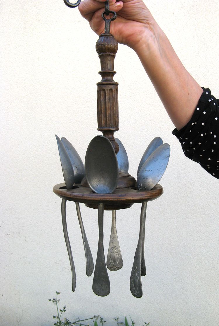 Porte-cuillères. Art populaire XIXe.