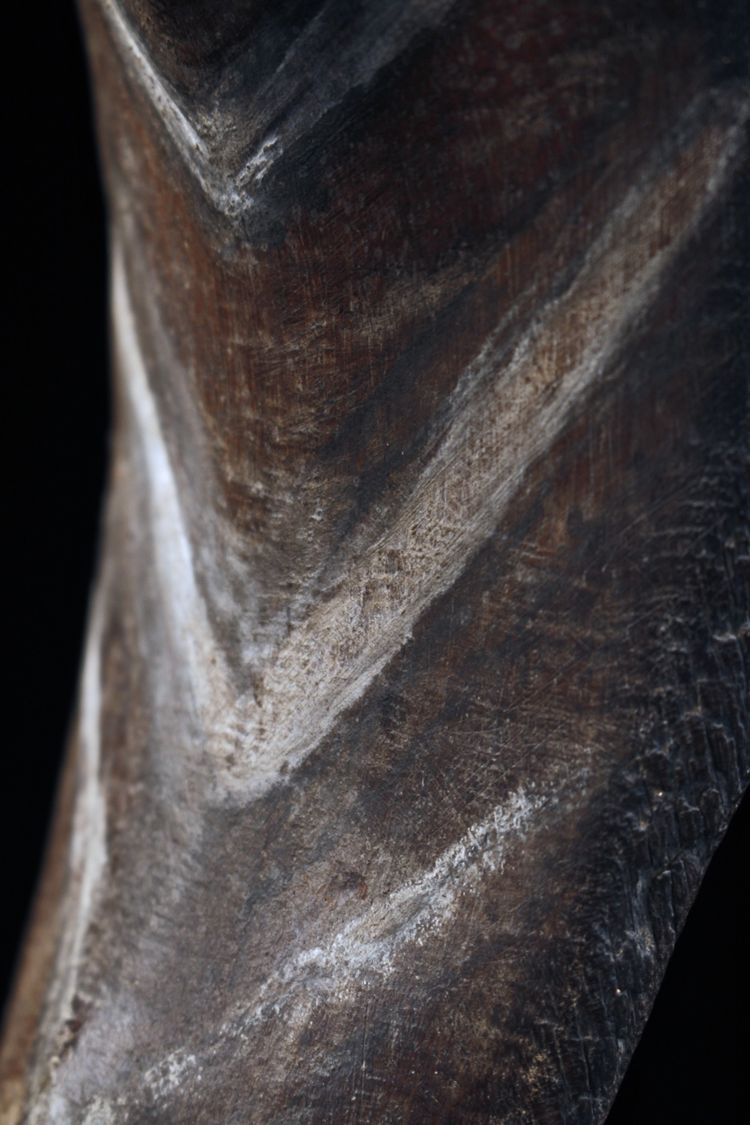 Maschera antizanzare, arte oceanica, prime arti, arte tribale, Papua Nuova Guinea, Oceania, 60 cm