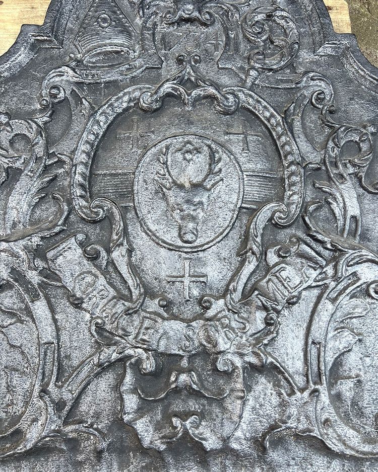 Plaque de cheminée ancienne