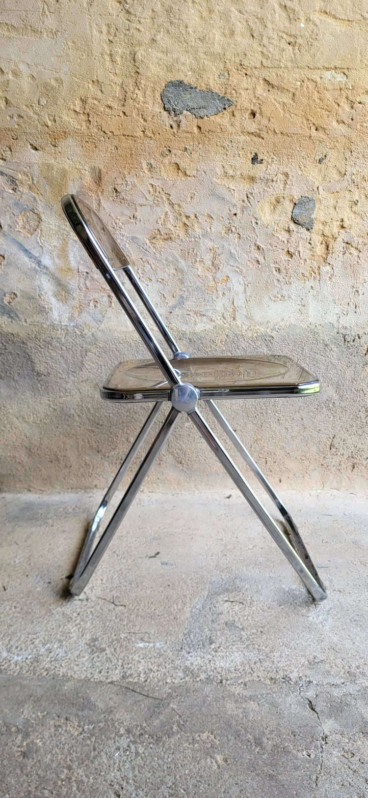 PLIA chair by Giancarlo Piretti for Castelli Italy 1970s 