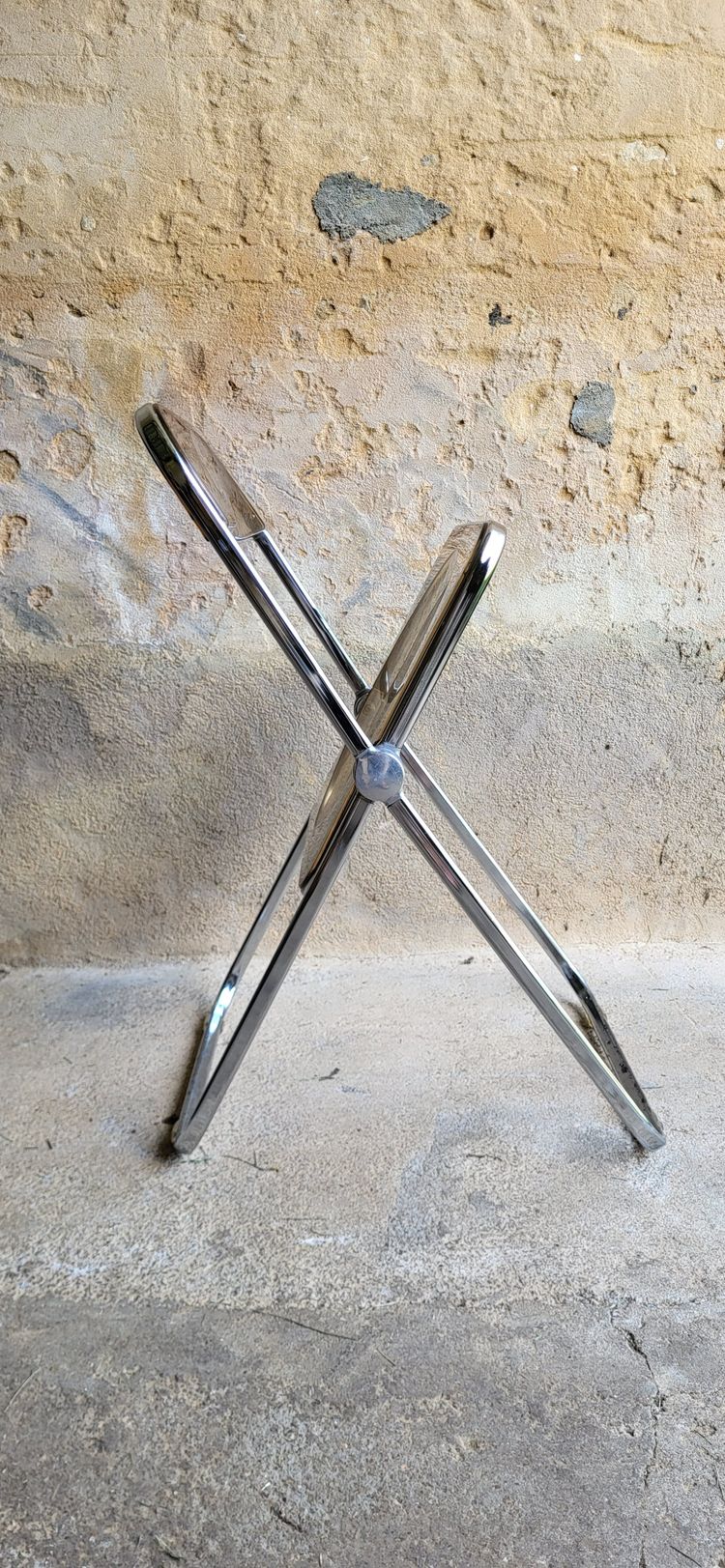 PLIA chair by Giancarlo Piretti for Castelli Italy 1970s 
