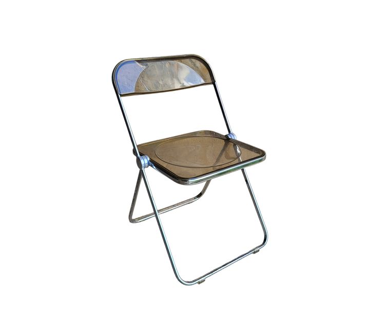 PLIA chair by Giancarlo Piretti for Castelli Italy 1970s 