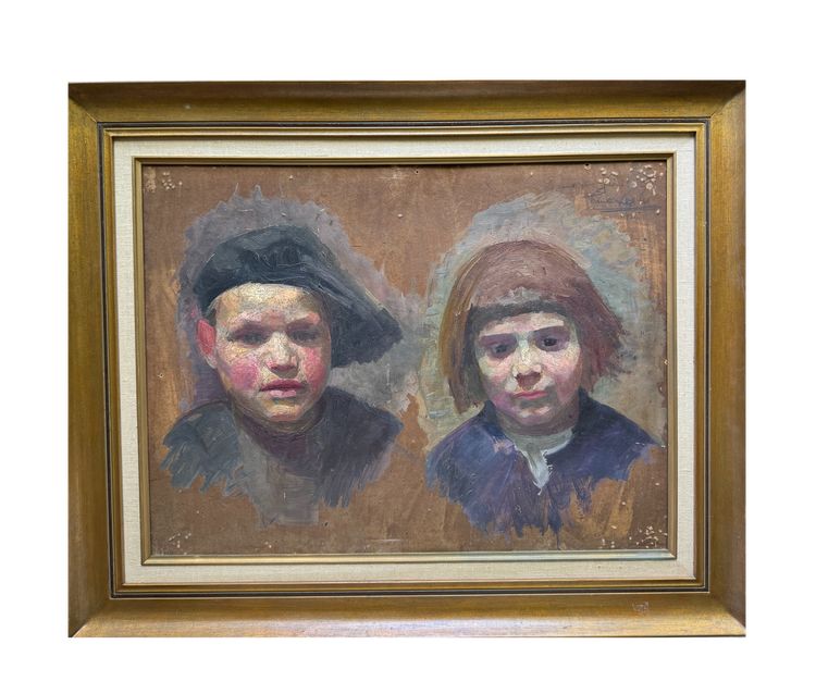 France Leplat (1895-1953) - Children, 1931
