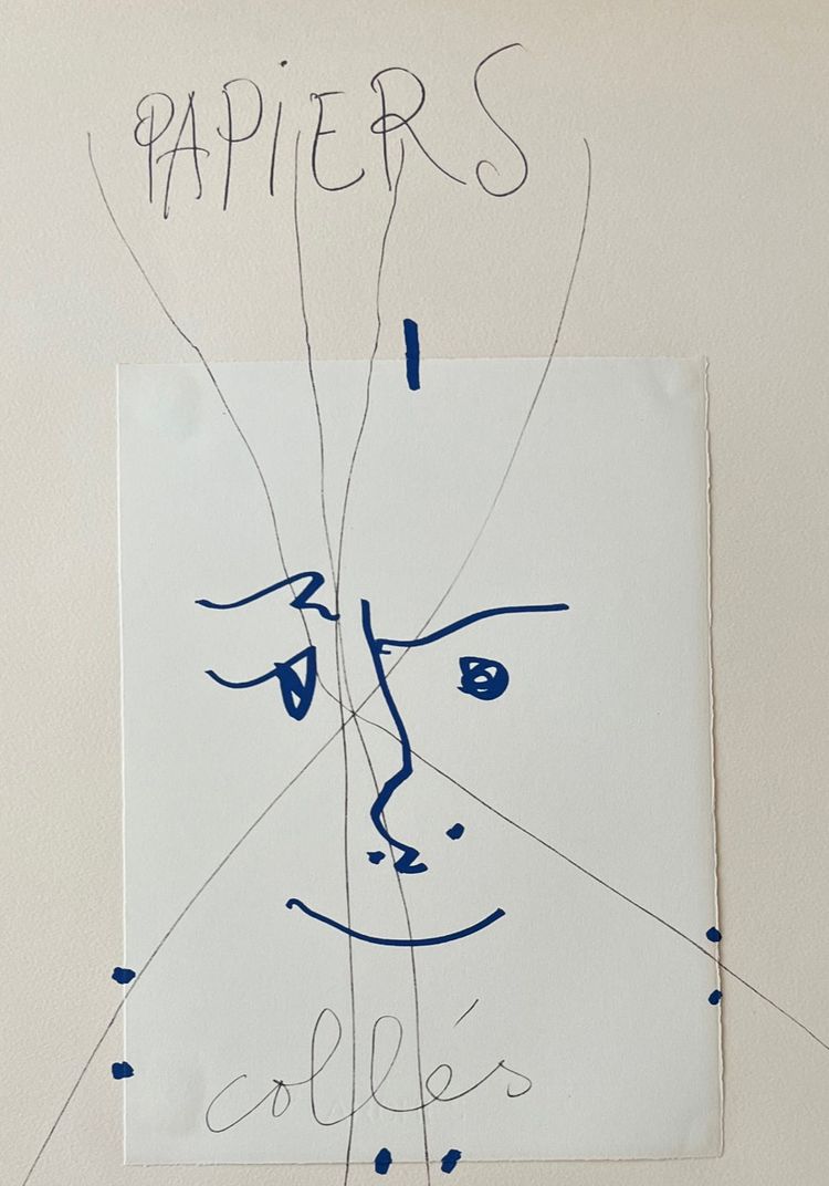 Papiers collés, Pablo Picasso